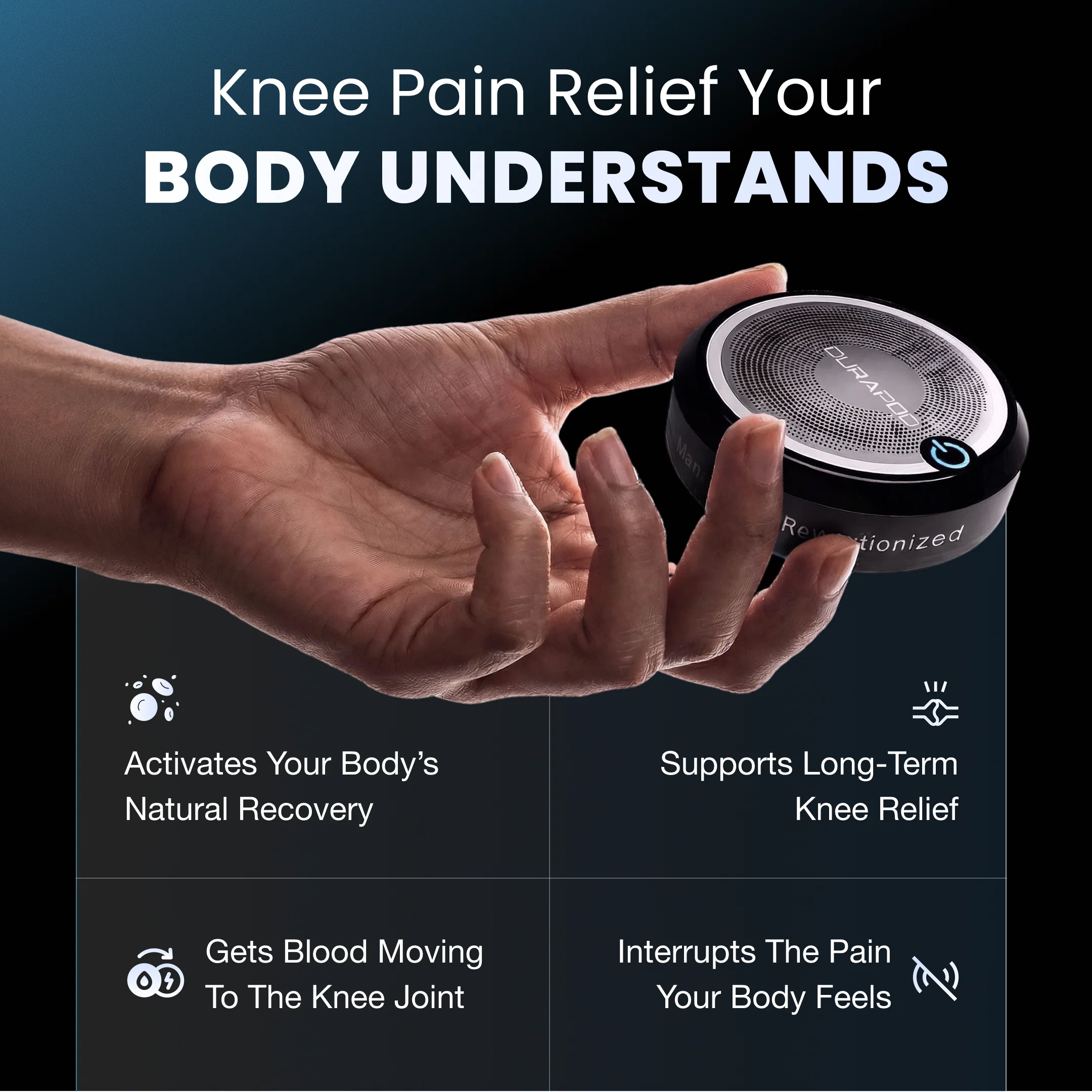 Curapod for Knee Pain | Drug-Free Light Therapy | FDA Registered - Image 5