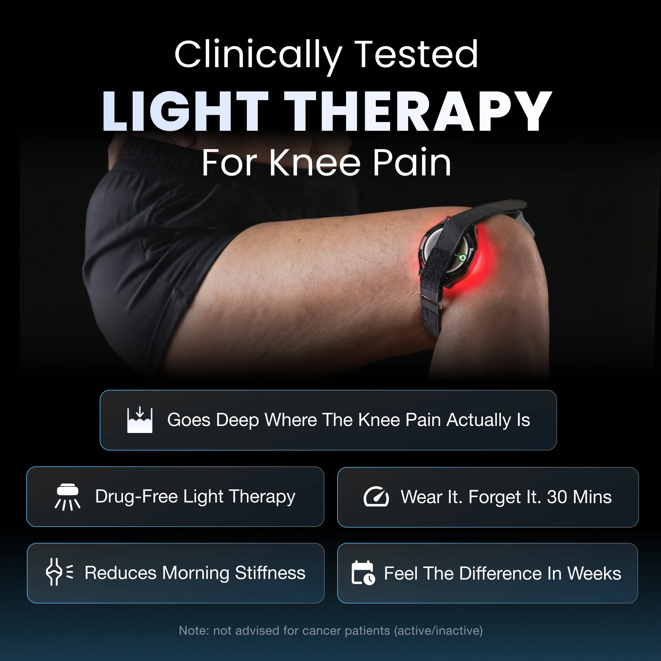 Curapod for Knee Pain | Drug-Free Light Therapy | FDA Registered - Image 6